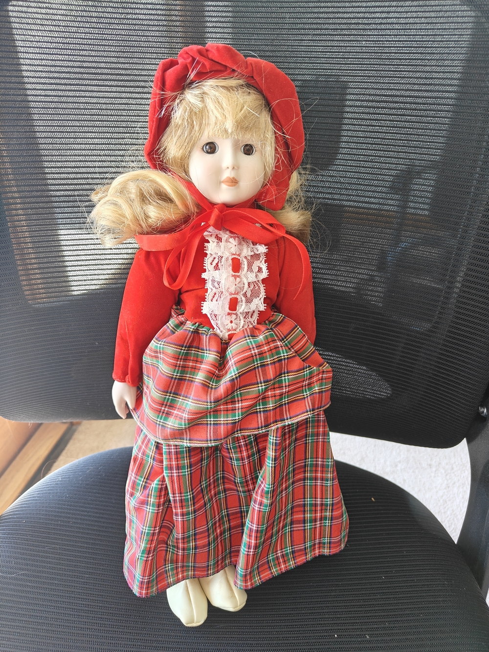 Heritage Musical Porcelain Doll